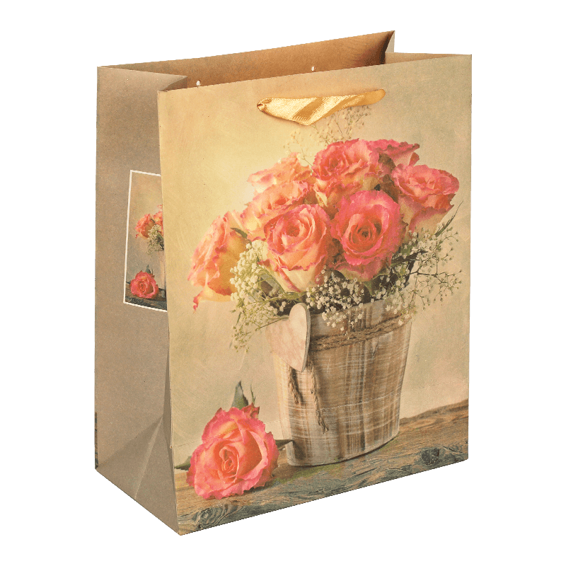 Elegant Mother's Day Kraft Paper Bags