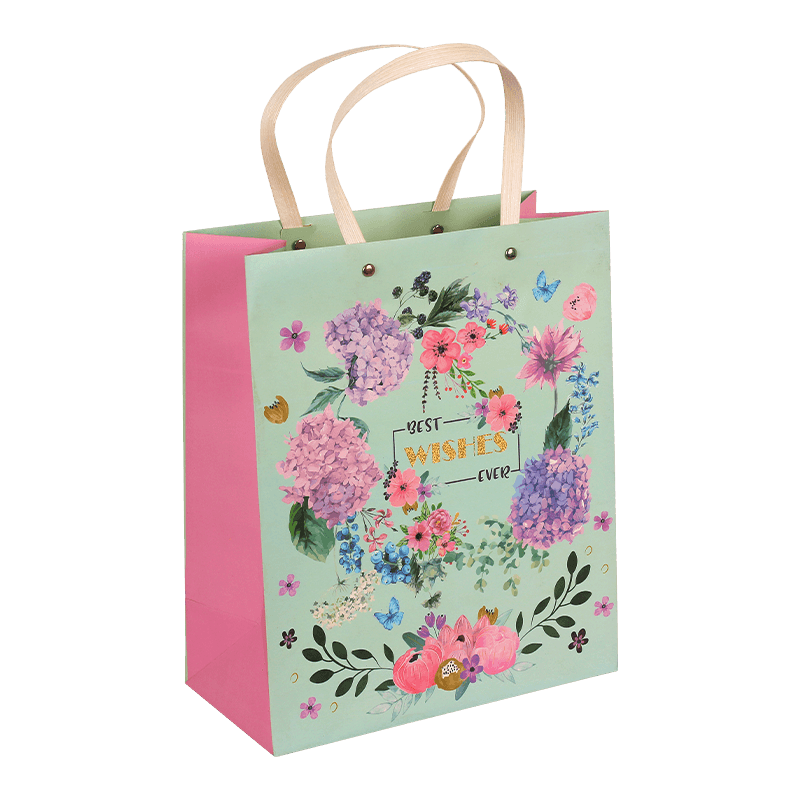 Floral Mother's Day Gift Goodie Bag With Handles In October 2024