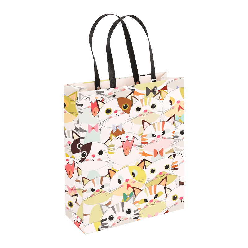 Reusable Printed Funny Cute Animals Paper Baby Gift Bag