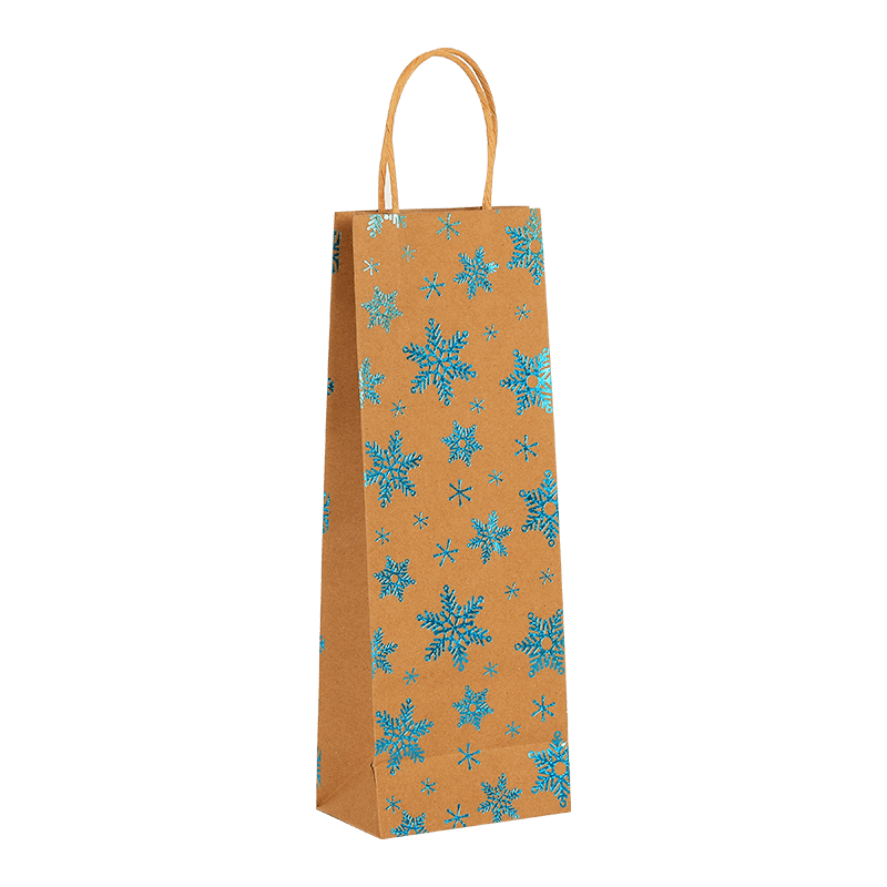 Kraft Paper Wine Bottle Bags For Christmas - November 2024