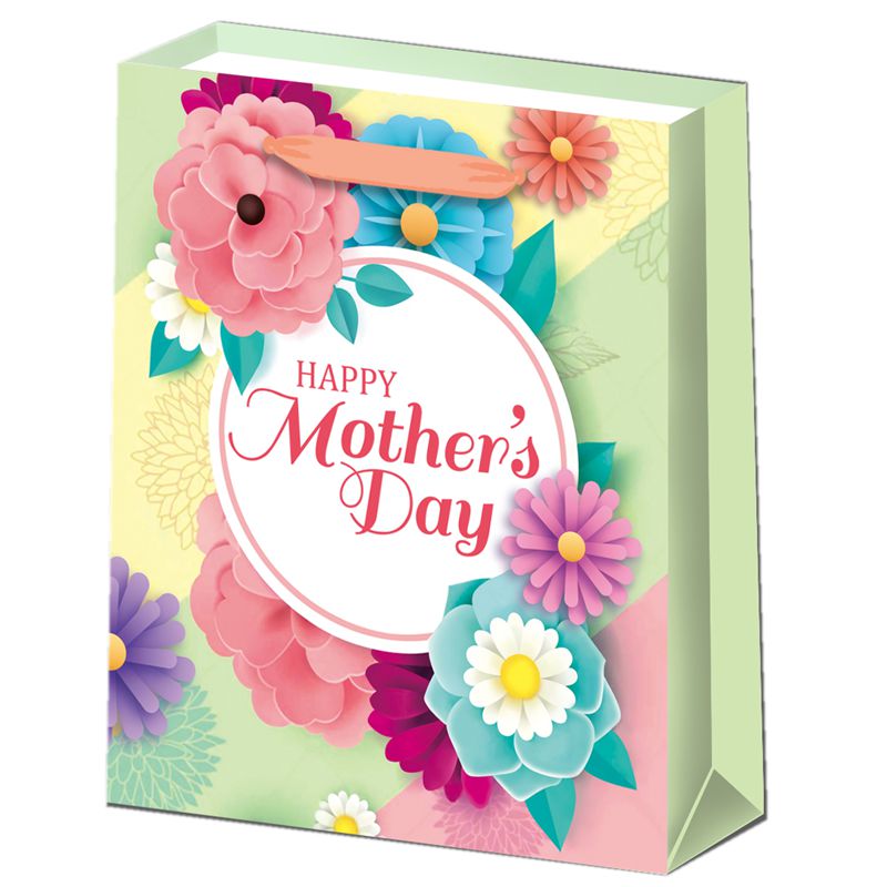 Floral Pattern Mother's Day Gift Bags