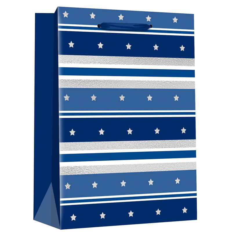 Reusable Stripe Design Shopping Packaging Bags