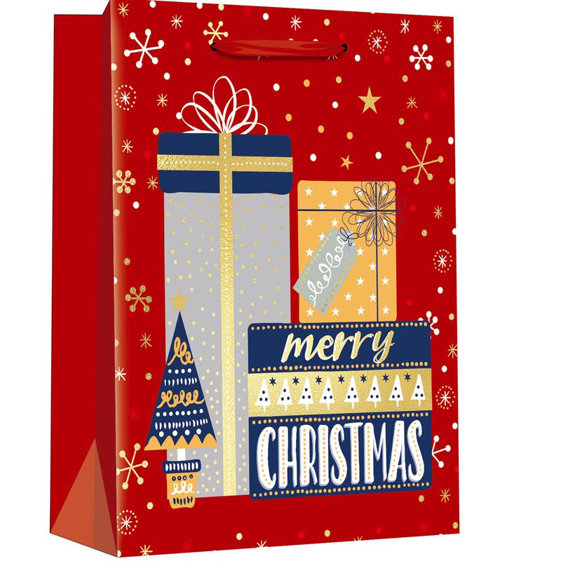 Xmas Shopping Paper Bags