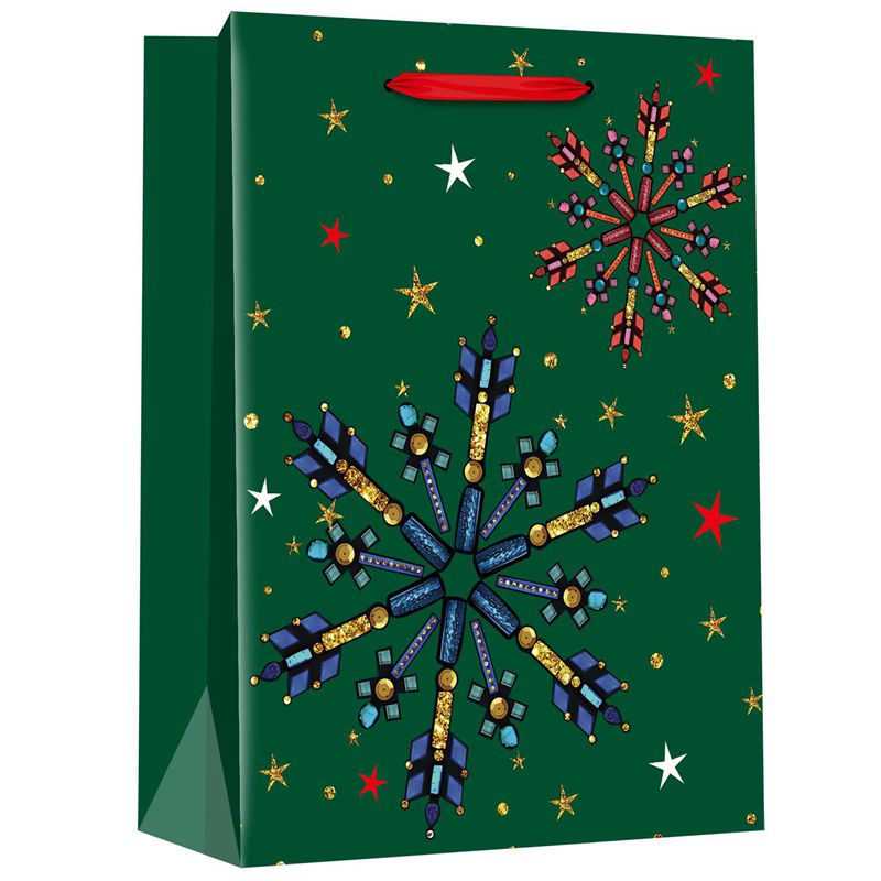 Printed Christmas Wrapping Bags