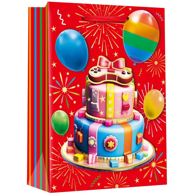Colorful Birthday Paper Bags