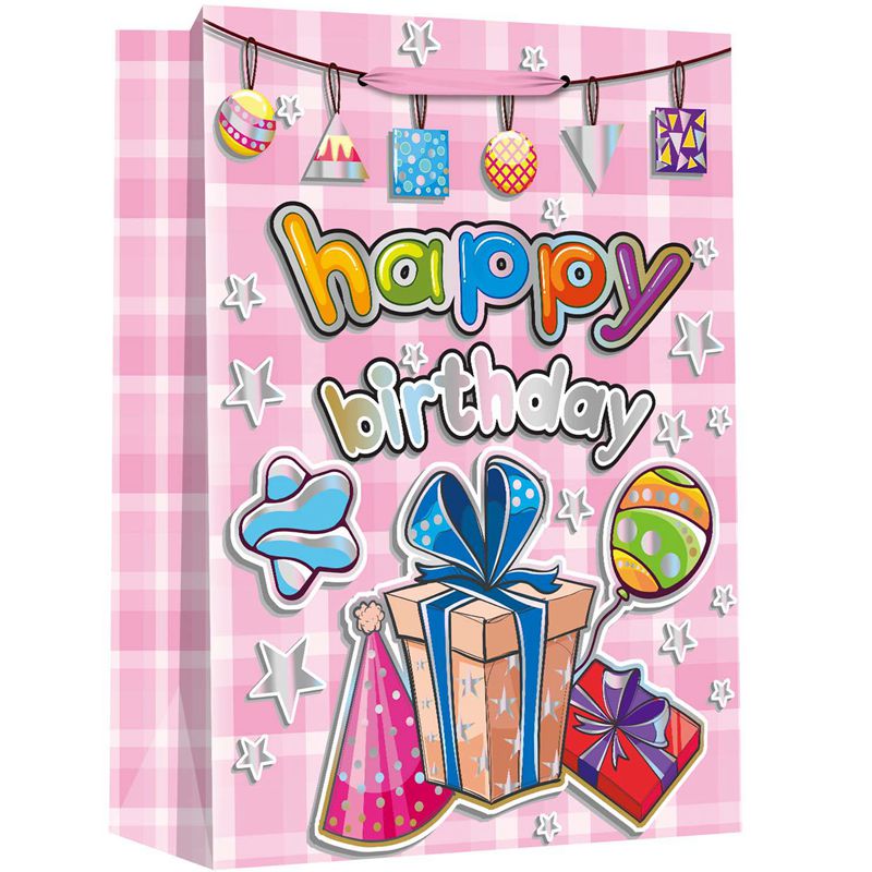 Printing Happy Birthday Gift Bags