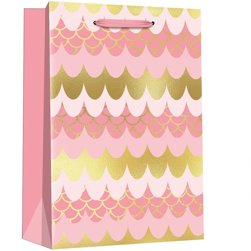 Geometric Design Shopping Paper Bags