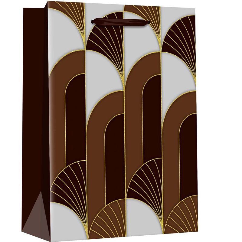 Geometric Design Wrapping Gift Bags