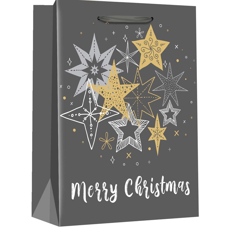 Happy Christmas Paper Gift Bags