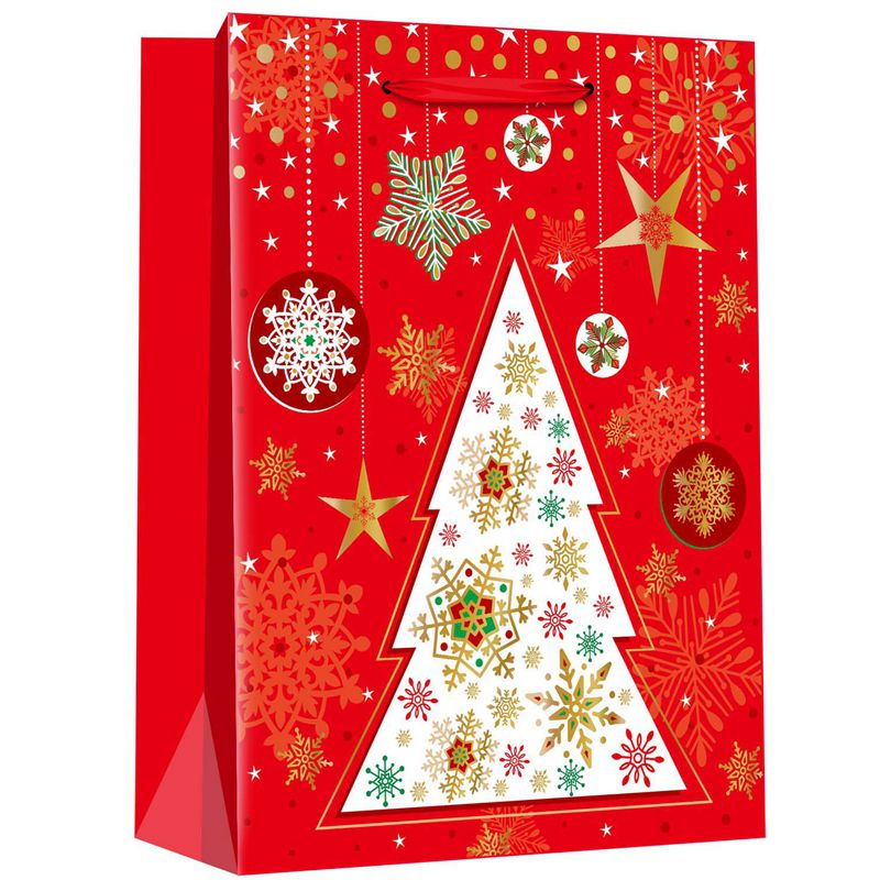 Red Christmas Gift Bags