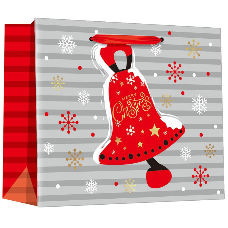 Christmas Holiday Horizontal Gift Bags