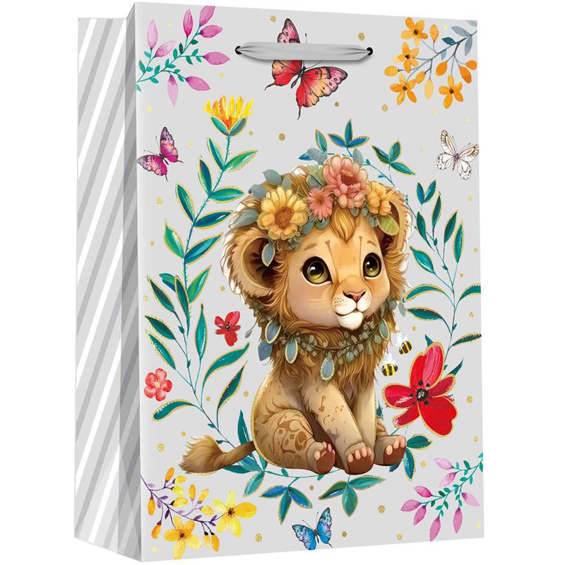 Animal Printed Gift Wrapping Bags